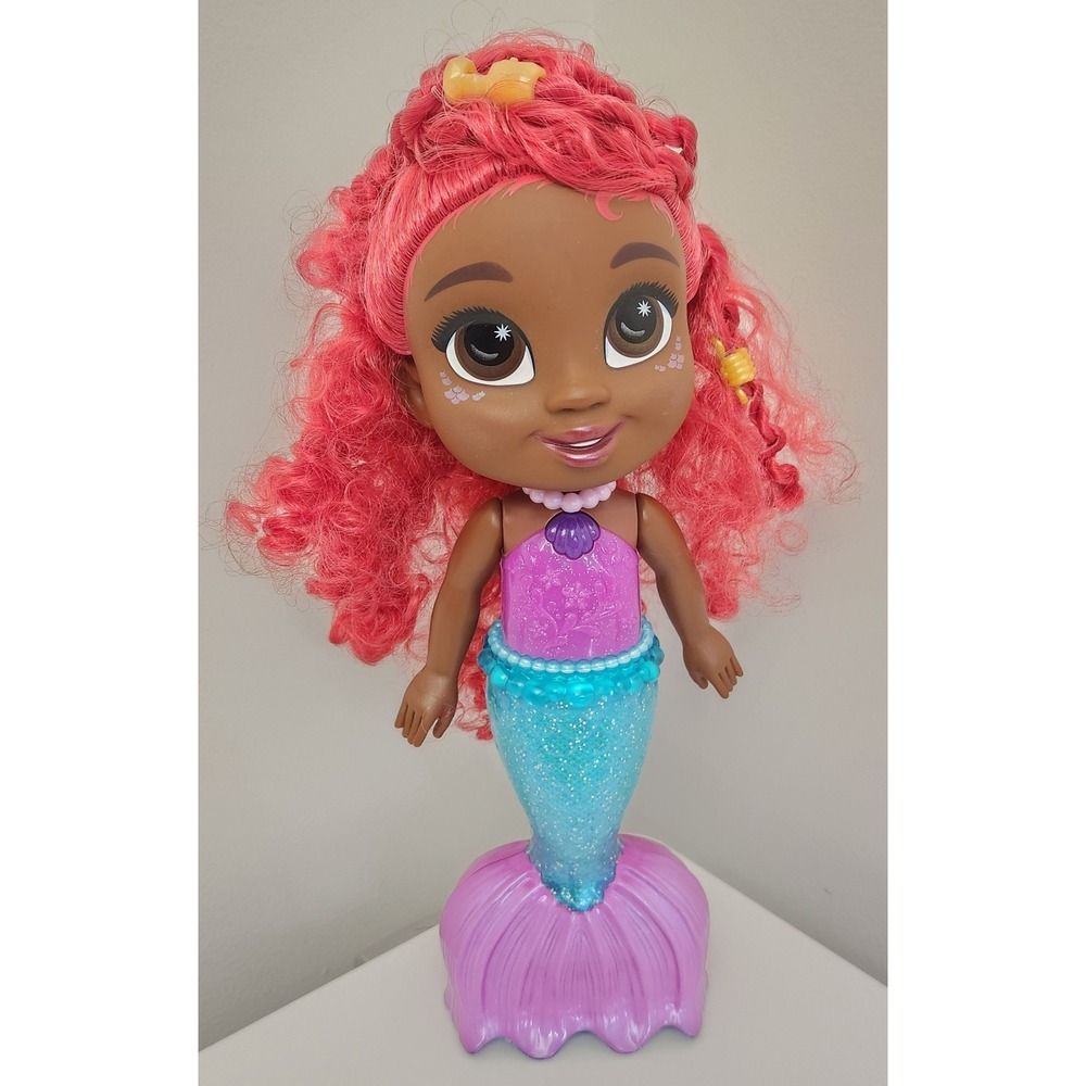 Disney Ariel Doll The Little Mermaid Talks & Lights Up *Water Spray NOT working*